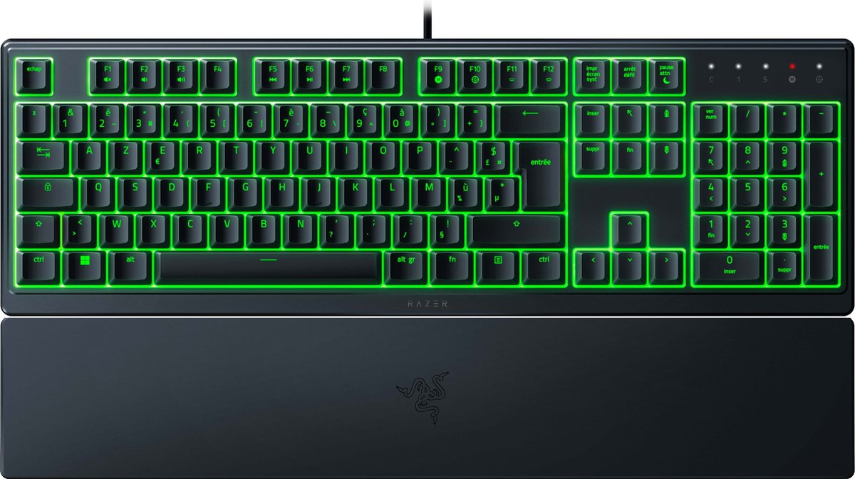 Razer Ornata V3 X - Gaming Tastatur - Fransk - Sort