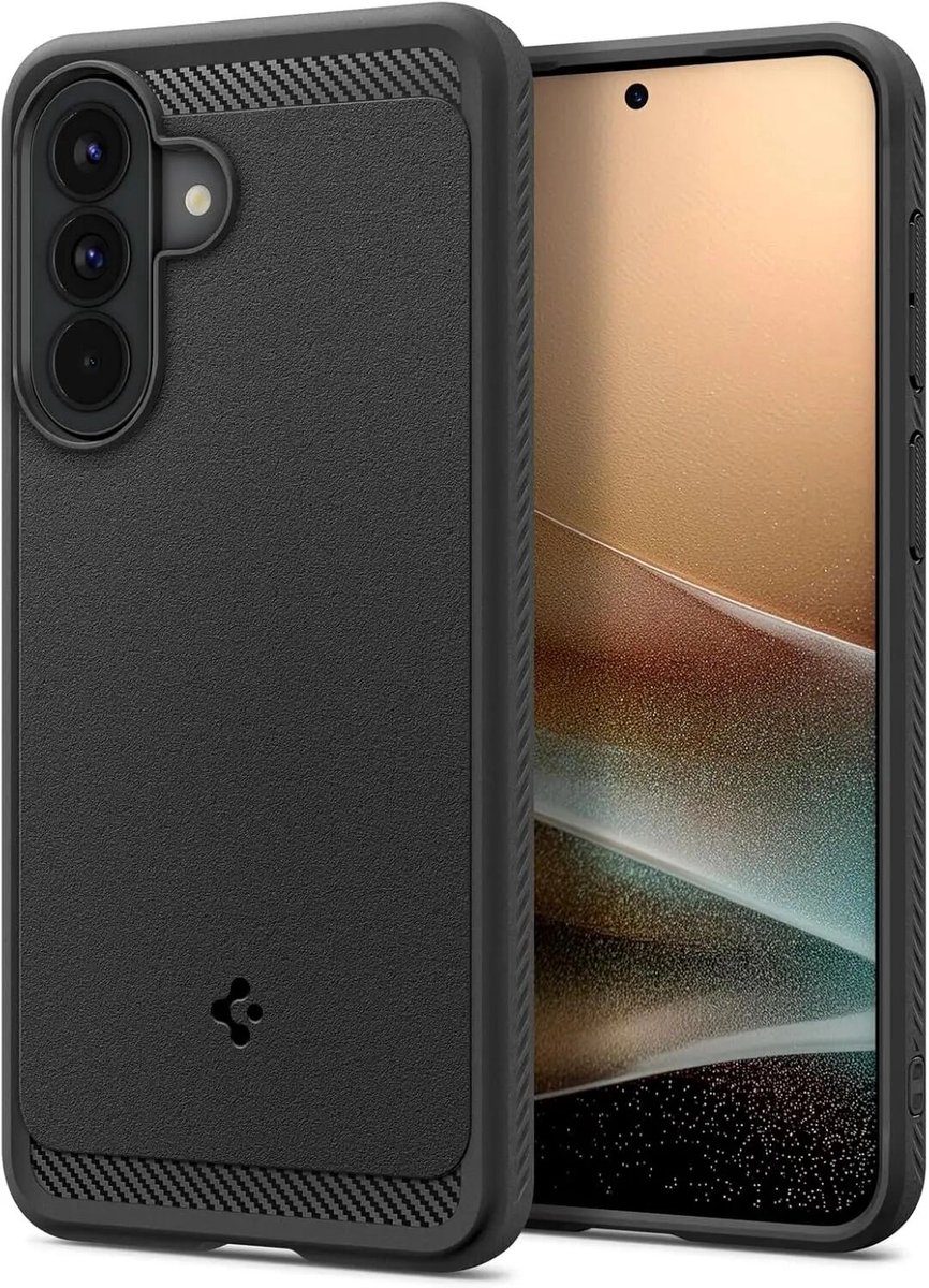 Spigen Rugged Armor - matte black - Samsung Galaxy A57 5G