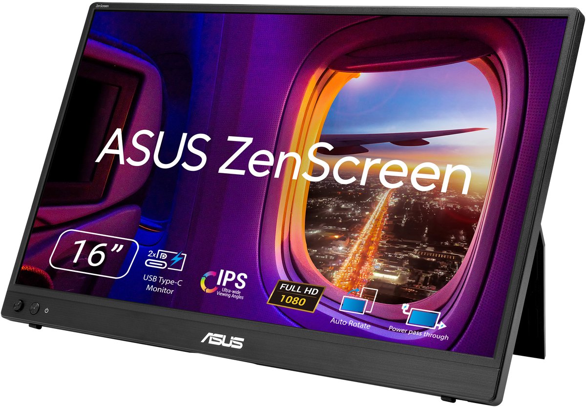 15.6" ASUS ZenScreen MB16AHVE - 15.6" | 1920 x 1080 | IPS | 60 Hz