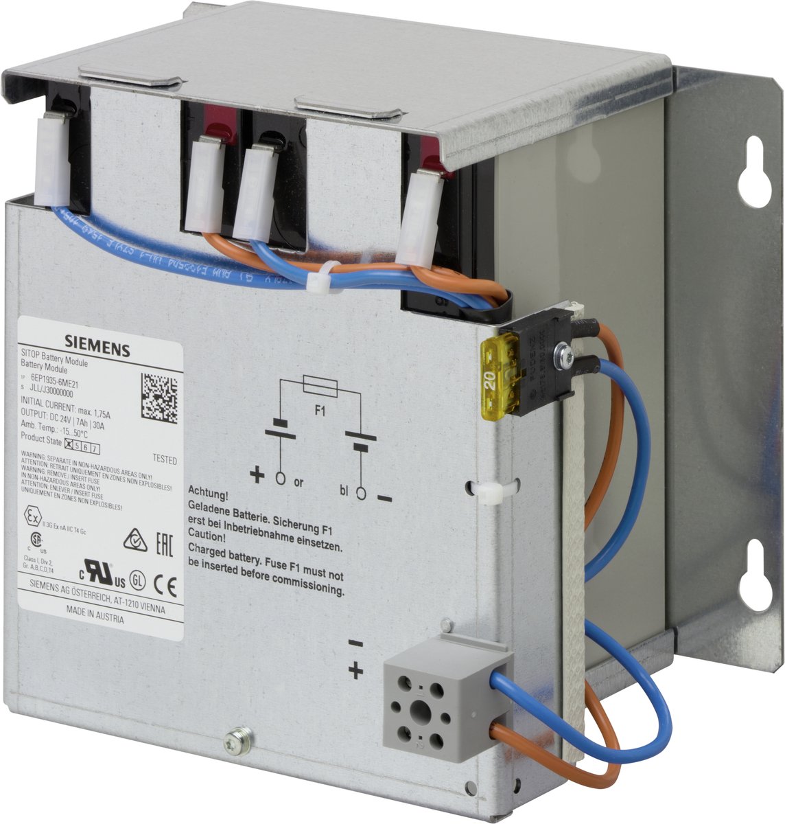 Onduleur (ASI) - Module batterie Siemens SITOP AKKUMODUL 24V/7 AH
