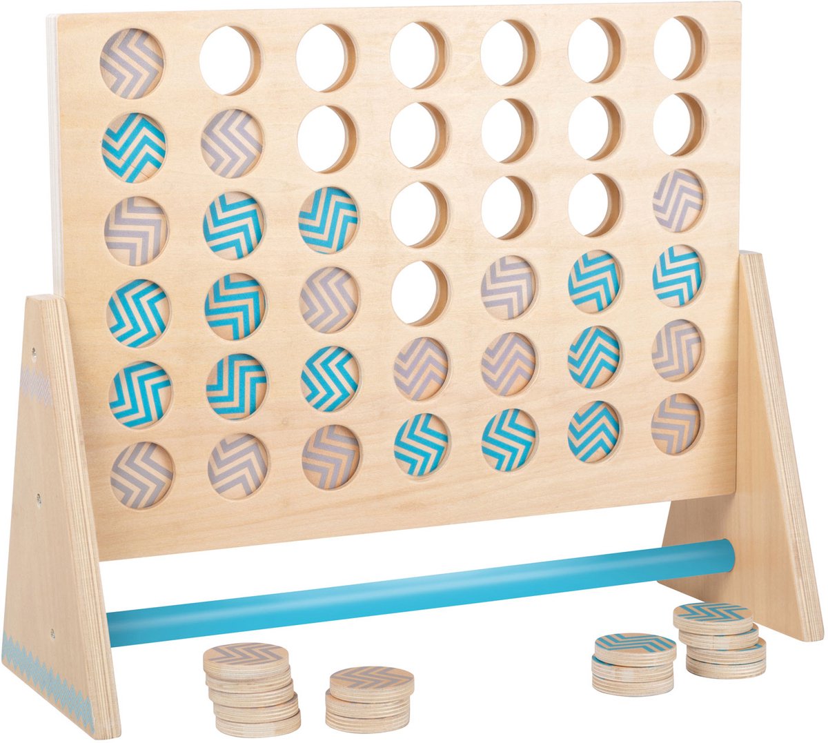 Small Foot - Wooden Game Four in a Row XXL 43dlg.