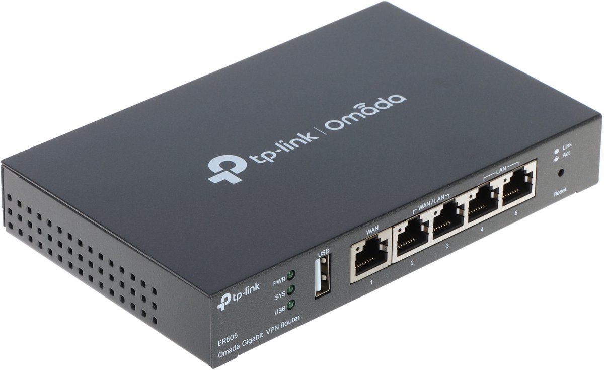 TP-Link Omada ER605 Gigabit VPN Router/Gateway - Router