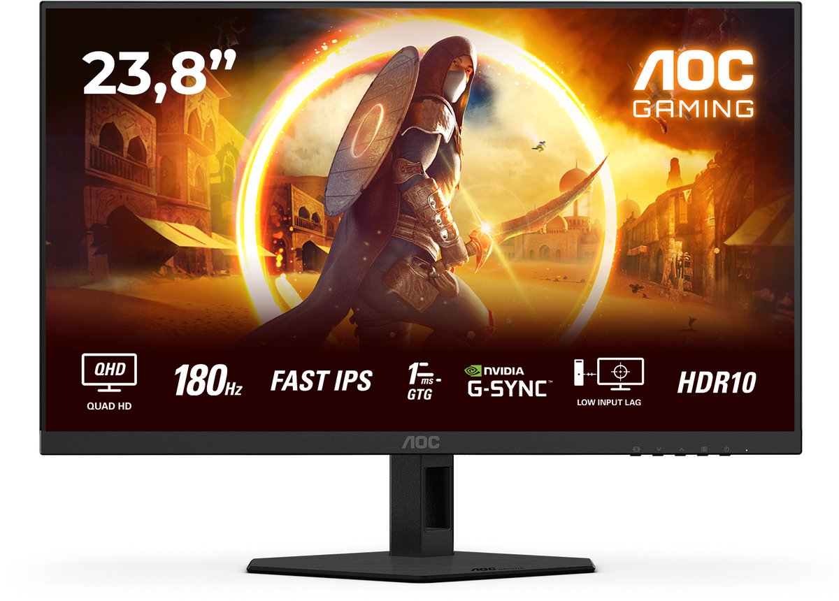 24" AOC Gaming Q24G4RE - 23.8" | 2560 x 1440 | 180 Hz | Fast IPS