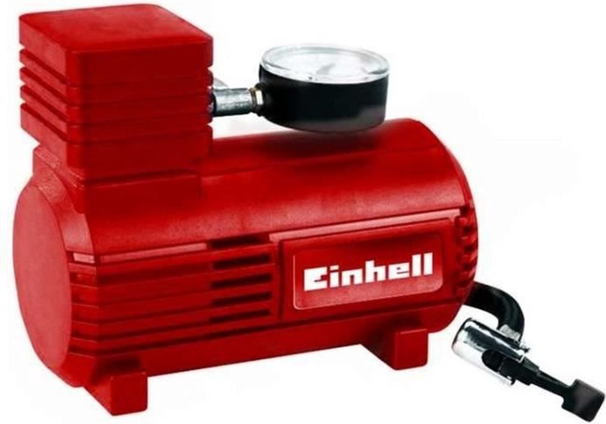 Einhell CC-AC 12V mini kompressor med tilbehør 18 bar 12 Volt