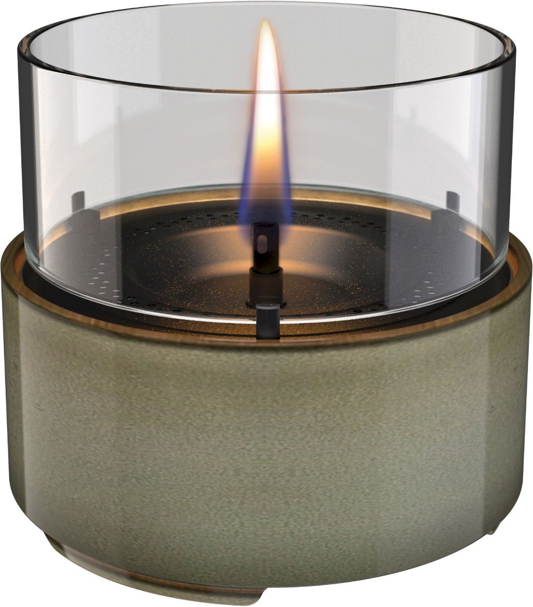 Tenderflame Café 14 Green Reactive Porcelain