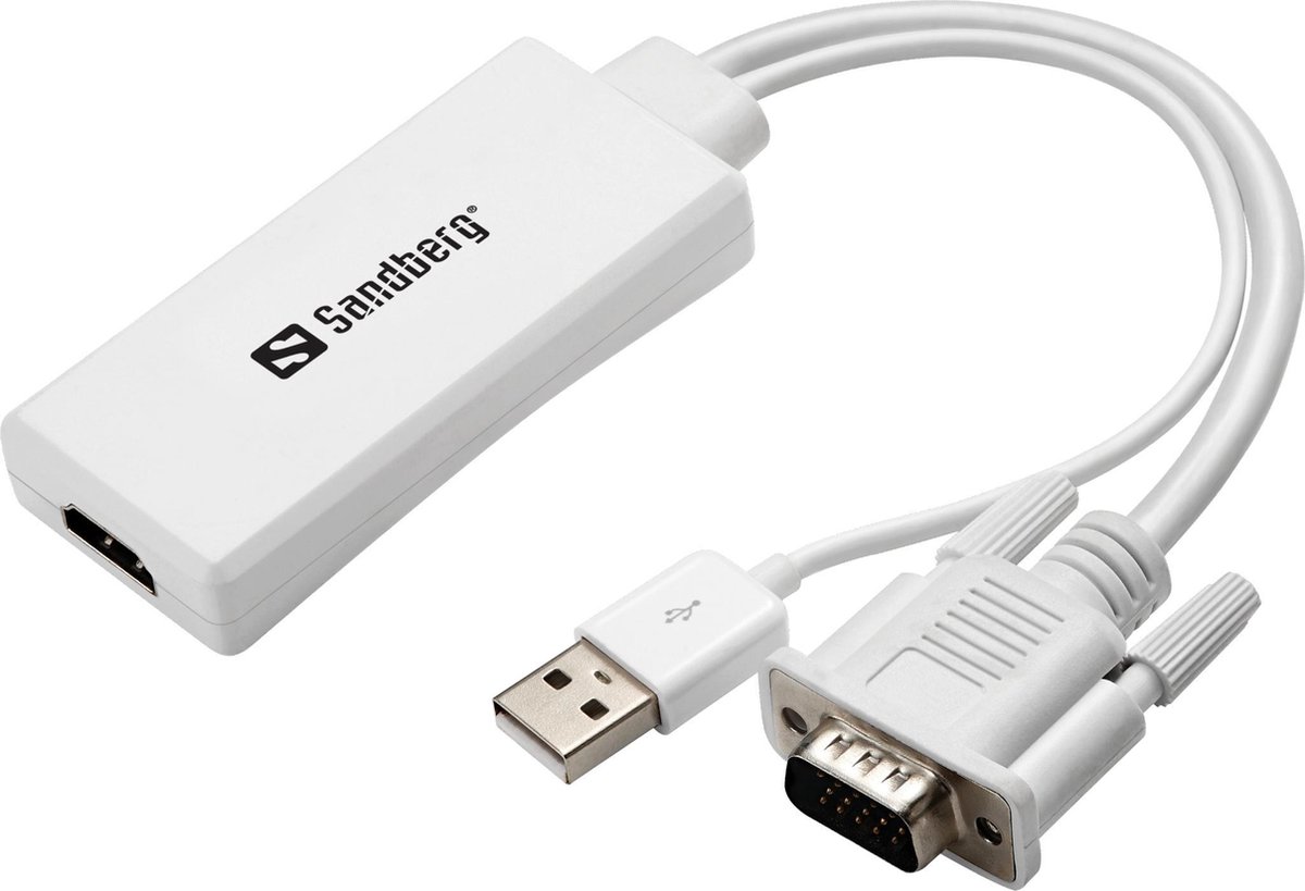 Sandberg VGA+Audio to HDMI Converter