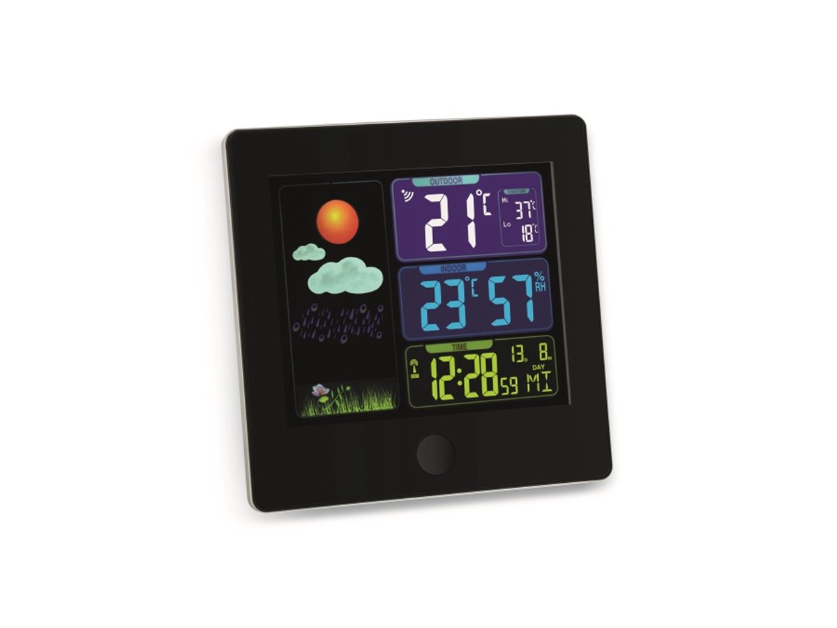 Station météo radiopilotée numérique TFA Dostmann 35.1133.01 noir