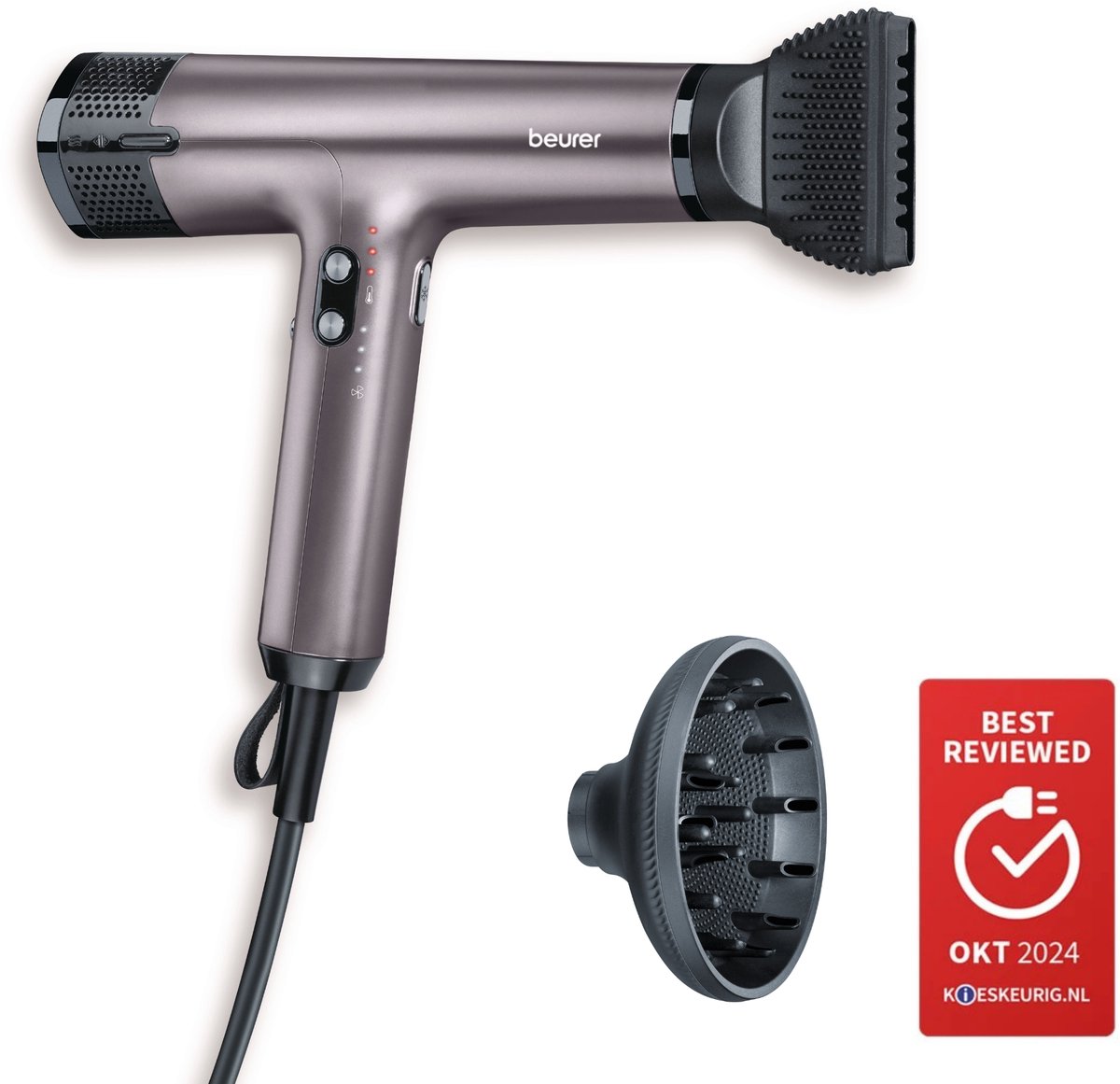 Beurer HC 100 Sèche-cheveux rose, noir