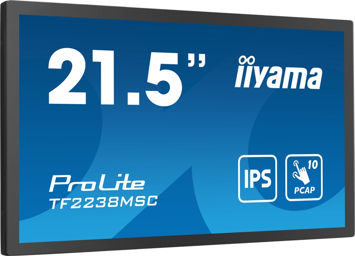 21" iiyama ProLite TF2238MSC-B1 - 1920x1080(FHD) - 60Hz - IPS