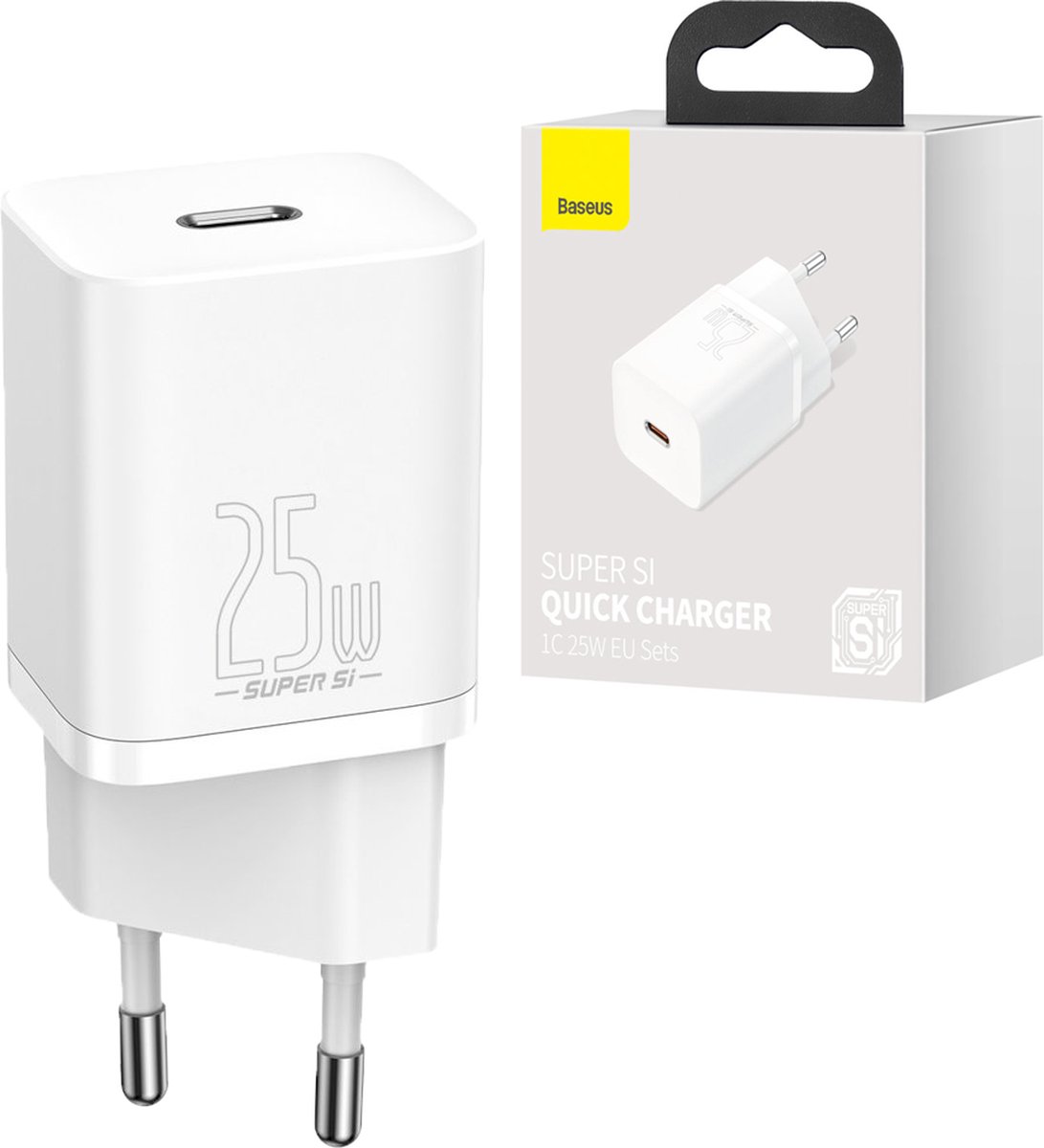 Baseus Super Si Quick Charger 1C 25W (white)