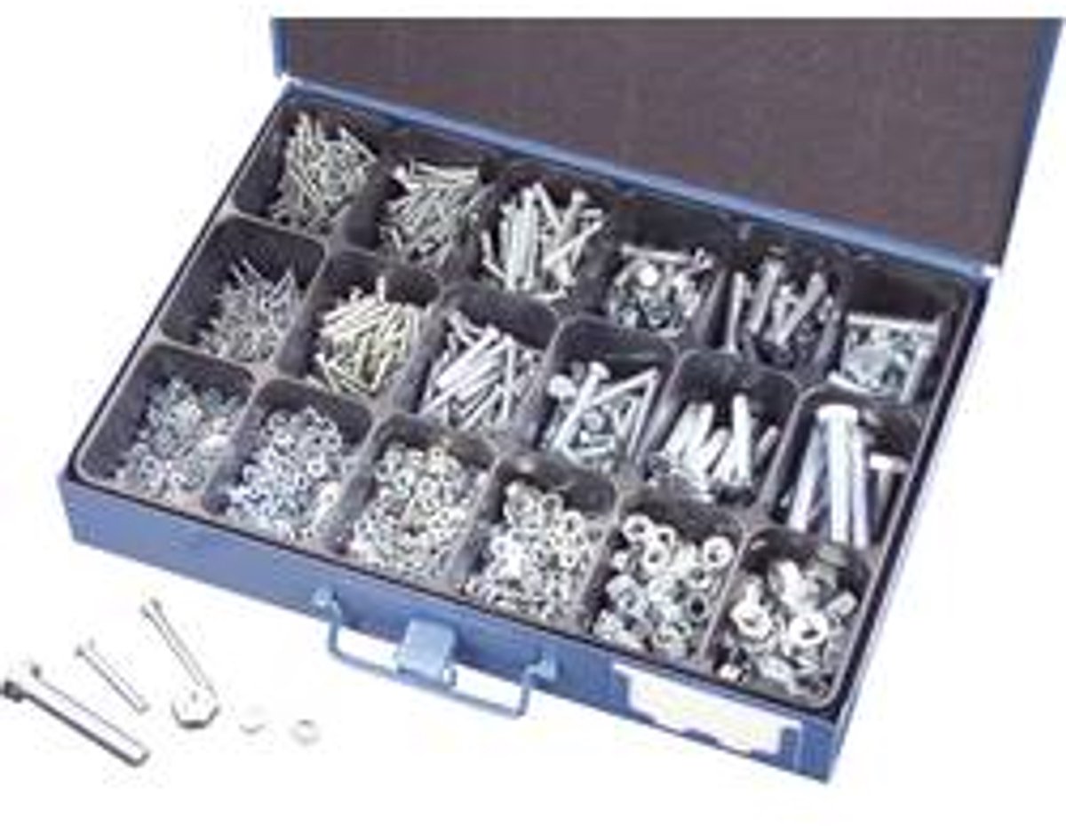 Assortiment de 3 000 vis universelles en coffret