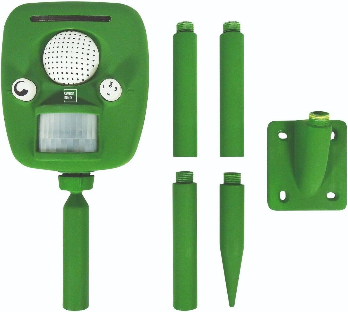 Répulseur danimaux multiple fréquence Swissinno 1 263 001 pour lextérieur