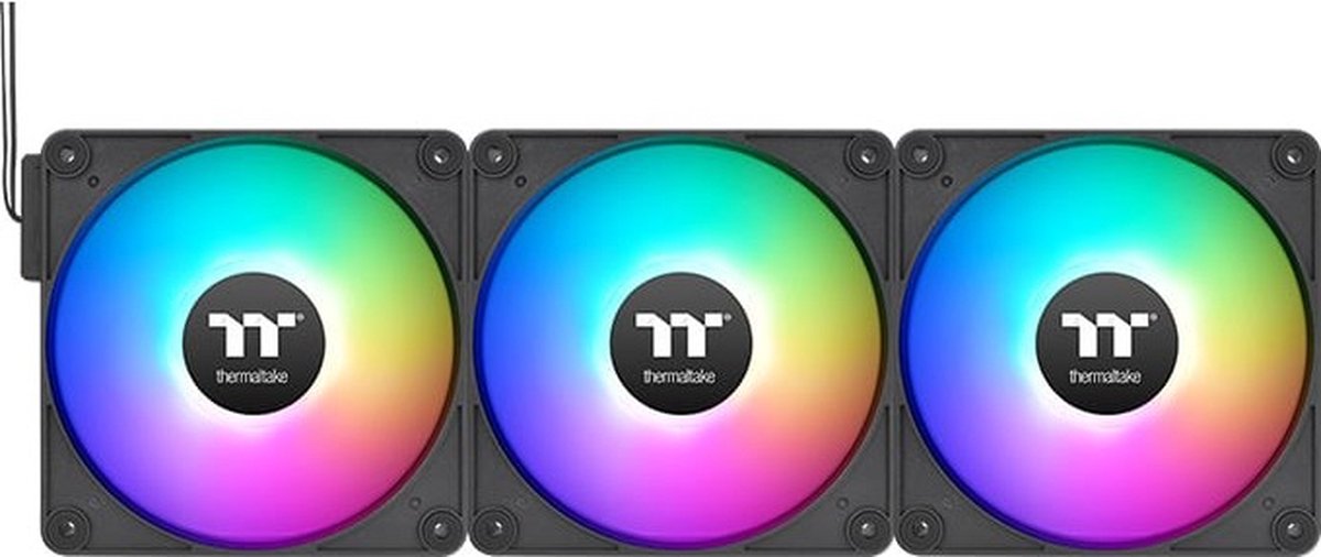 Thermaltake CT120 EX Reverse ARGB Sync - Kabinet køler - 120mm - Sort