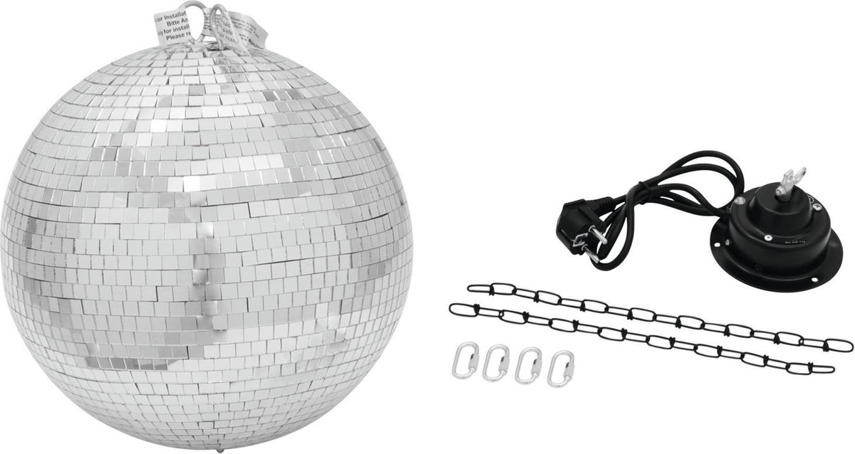 Set de boule à facettes Eurolite 42109230 40 cm