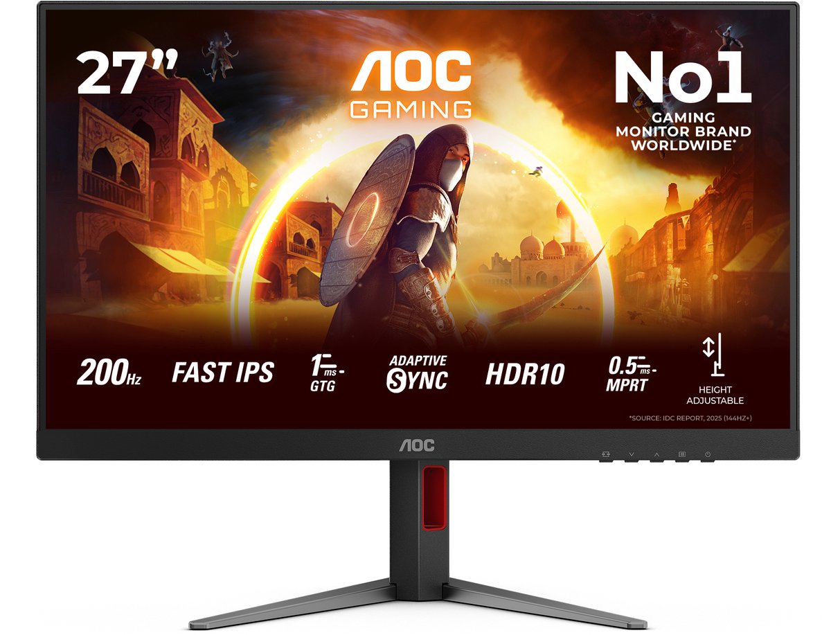 27" AOC 27G4HA - 1920x1080 (FHD) - 200Hz - IPS