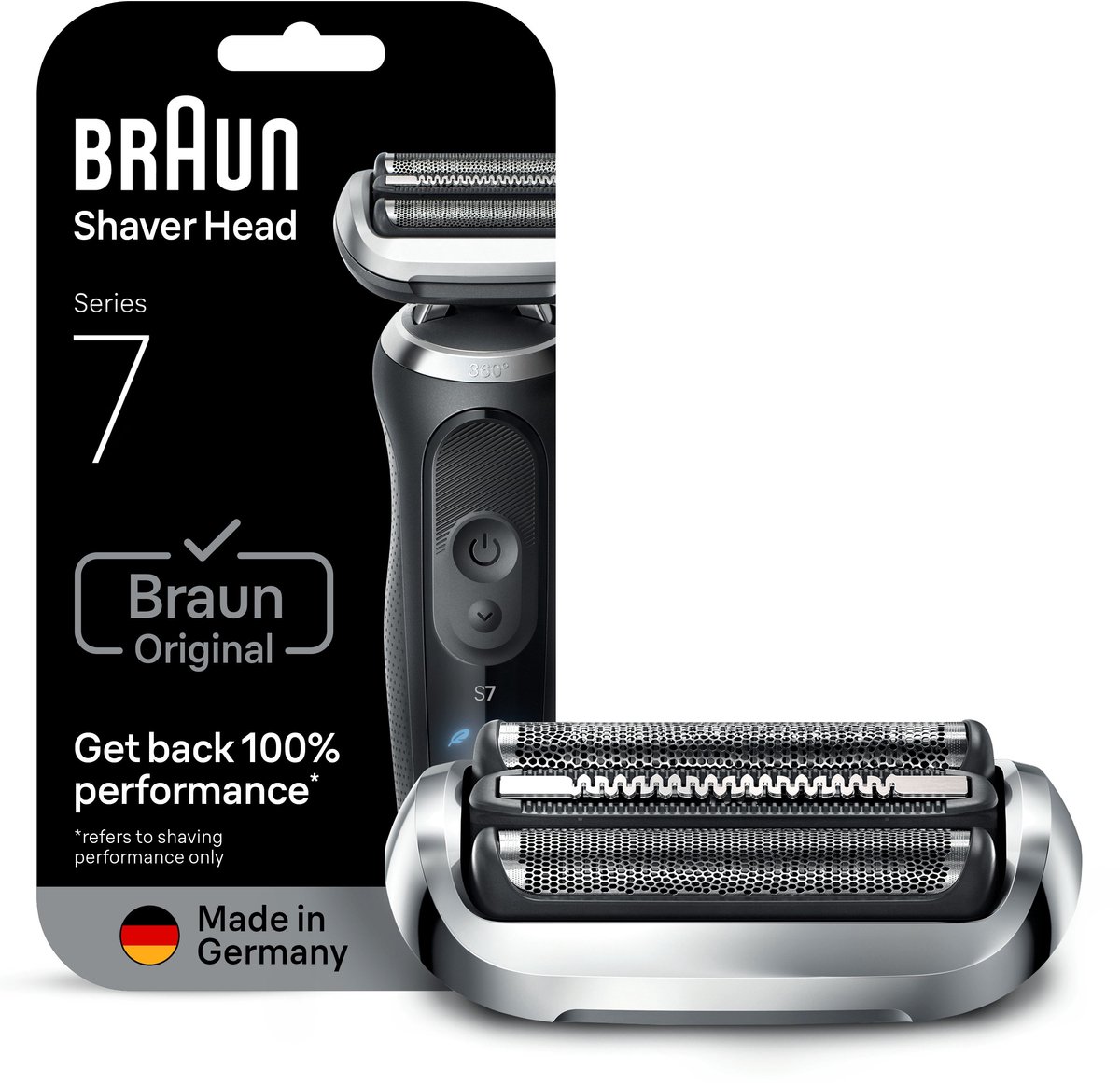 Braun Braun Kombipack 74S Tête de rasoir acier inoxydable, noir 1 pc(s)
