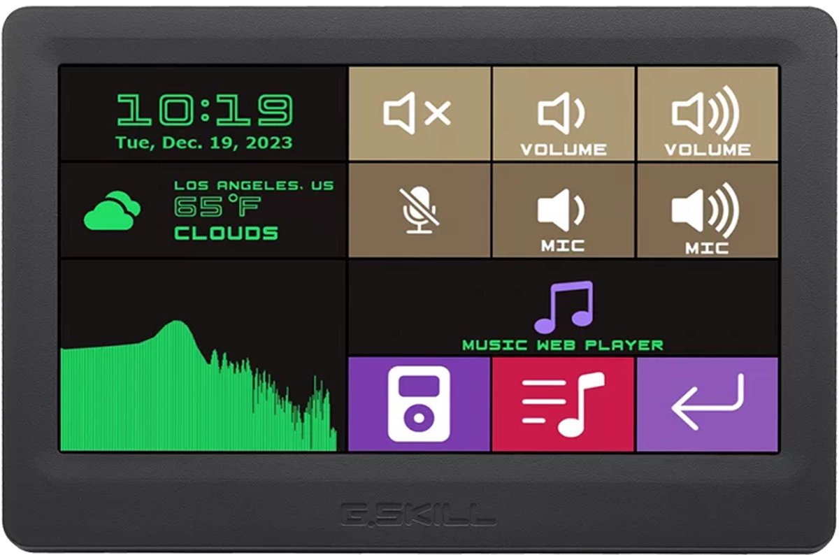 G.Skill WigiDash - 7" Widget Dashboard