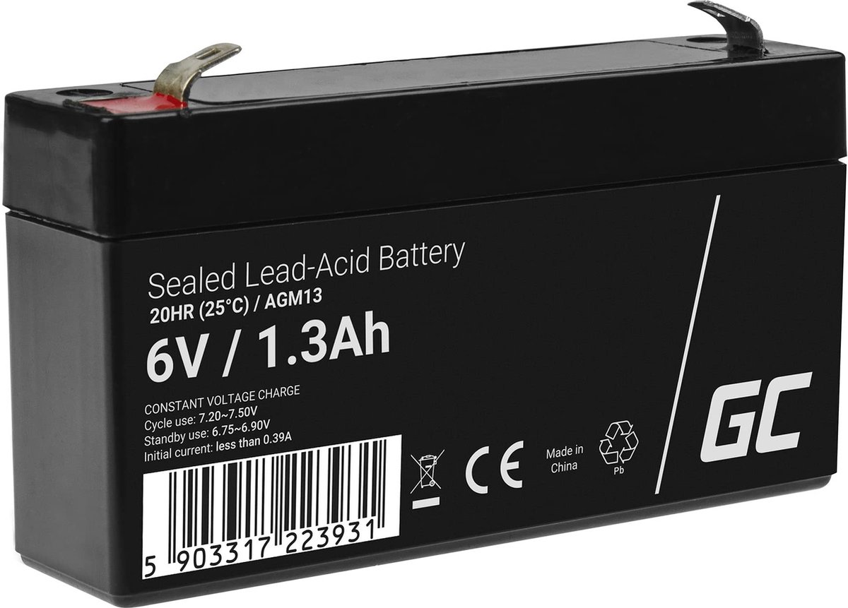 Green Cell - UPS battery - Sealed Lead Acid (SLA) - 1.3 Ah