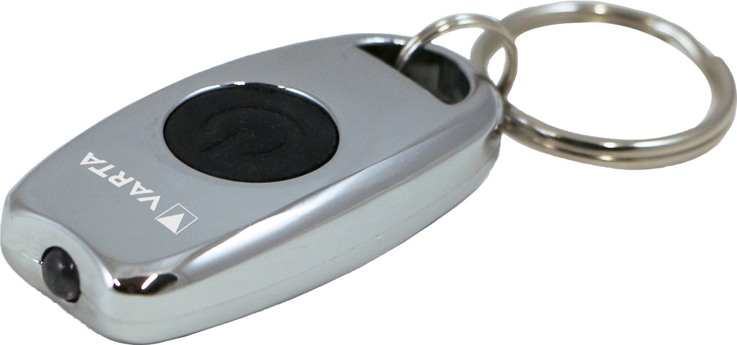 VARTA Easy Line - keychain flashlight - LED - white light - chrome plated