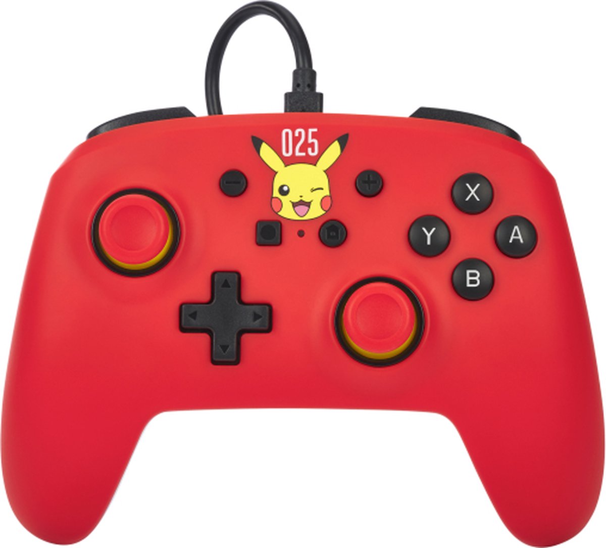 PowerA Kablet controller til Nintendo Switch - Laughing Pikachu - Wired Controller - Nintendo Switch