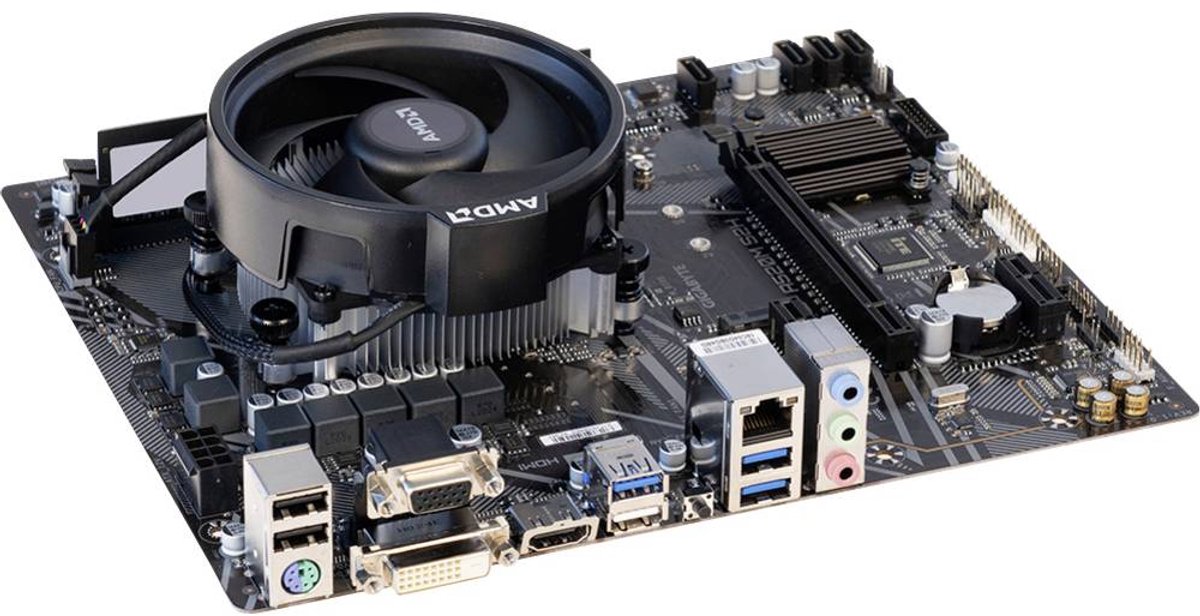 Renkforce Carte mère avec CPU AMD Ryzen 5 5600 GT 4.60 GHz 0 GB RAM DDR4 Micro-ATX