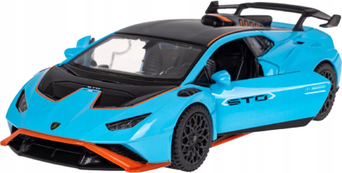 RASTAR Die cast 1:32 Lamborghini Huracan STO Blue