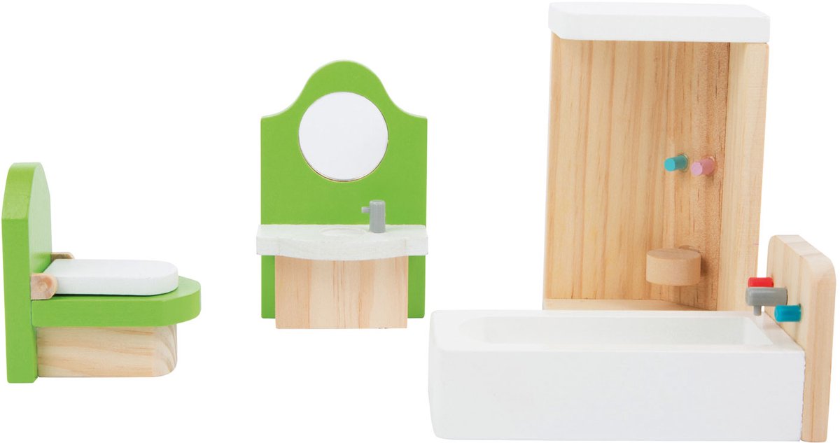 Small Foot - Wooden Dollhouse Furniture Bathroom