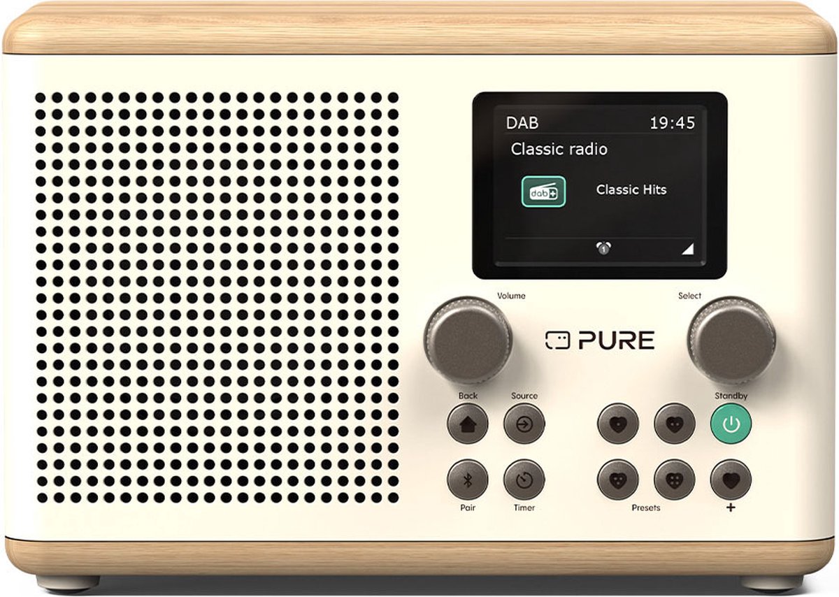 PURE Classic H4 - Cotton - White/Oak
