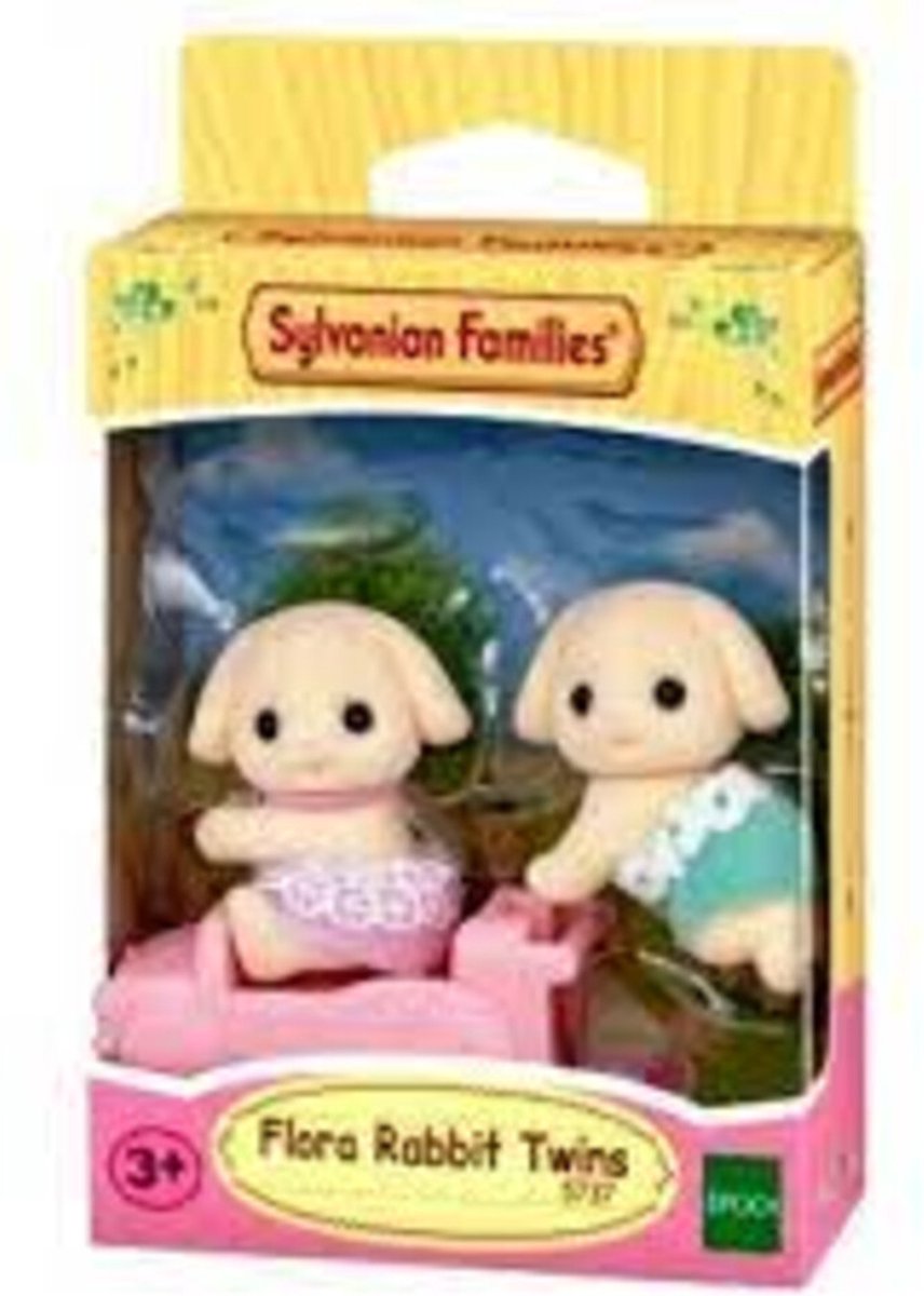 Sylvanian Families Flora Kanin Tvillinger