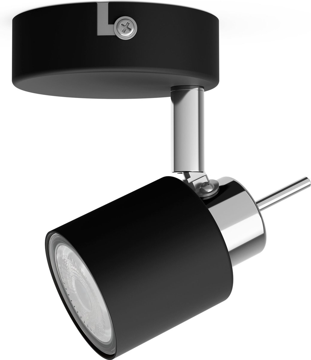 Philips Meranti single spot black 1x35W 230V