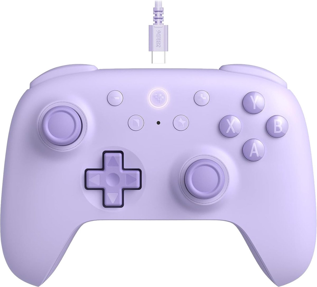 8BitDo Ultimate 2C Wired Pad - Purple - Wired Controller - Android