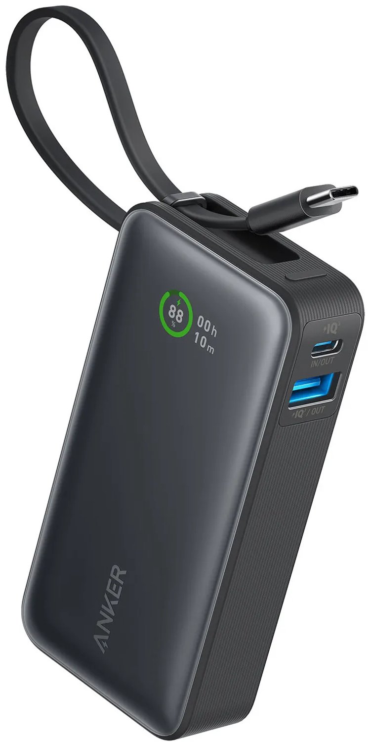 Anker 545 Nano 10K (30W Built-in USB-C cable) - 10000 mAh