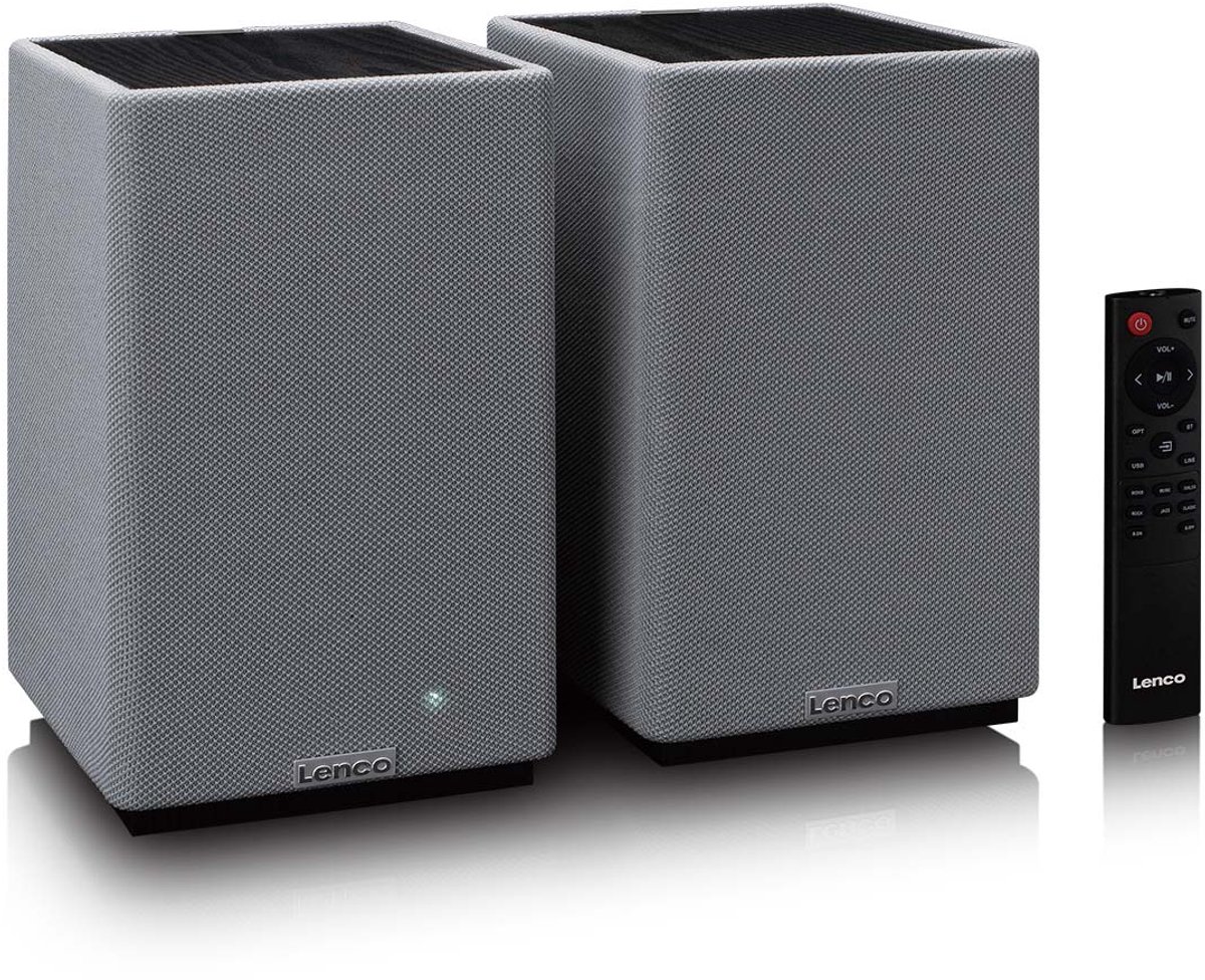 Lenco SPB-240BKGY Set denceinte Bluetooth® USB gris