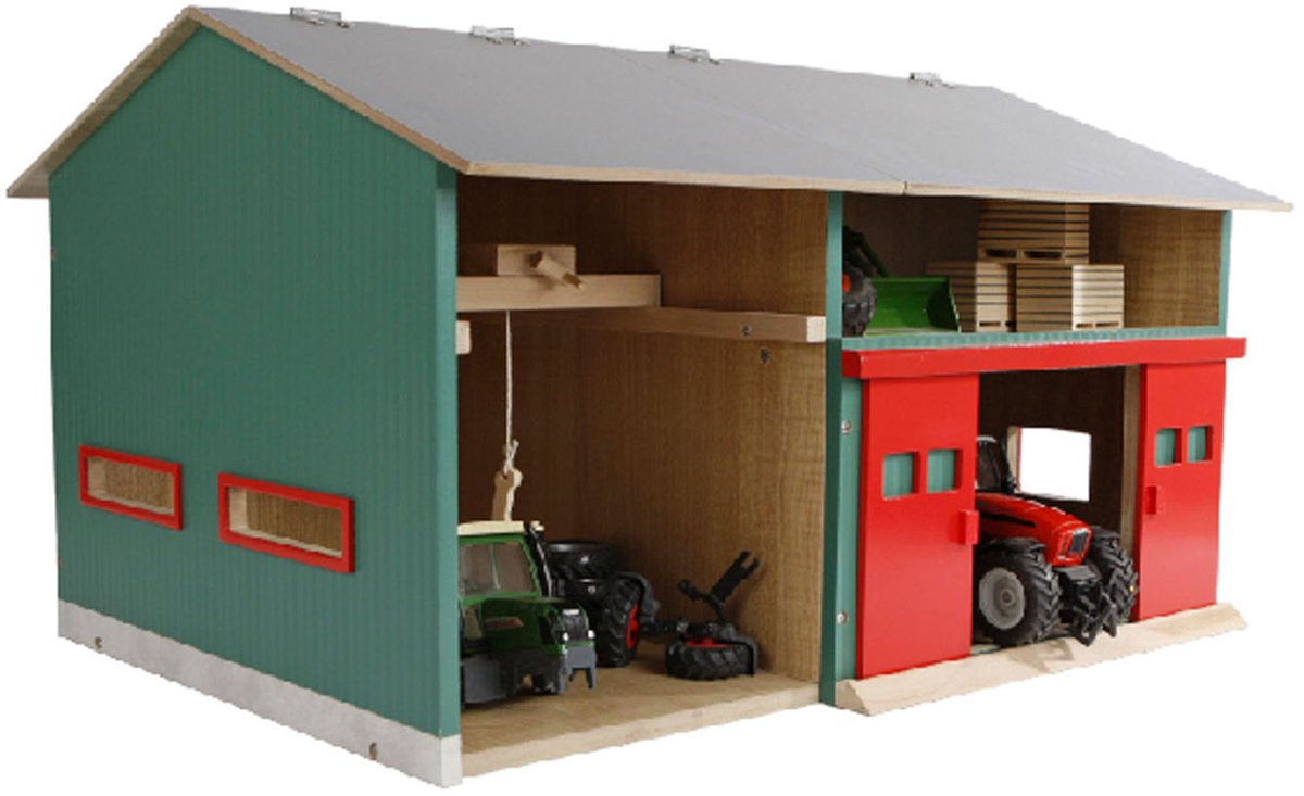 Kids Globe Agricultural Shed with Storage 1:32