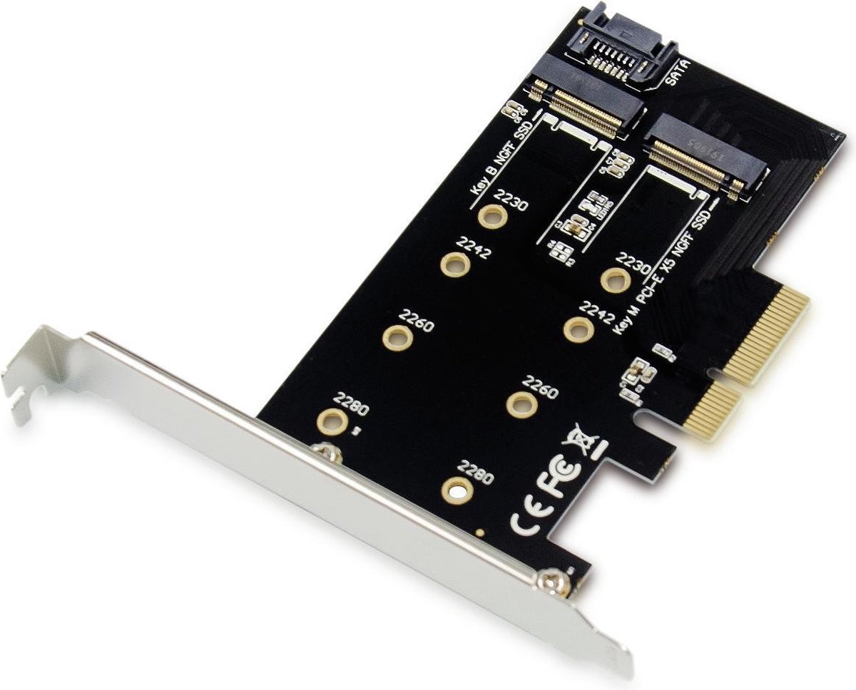 PCI Express Card M.2 NVMe SSD PCIe Adapter