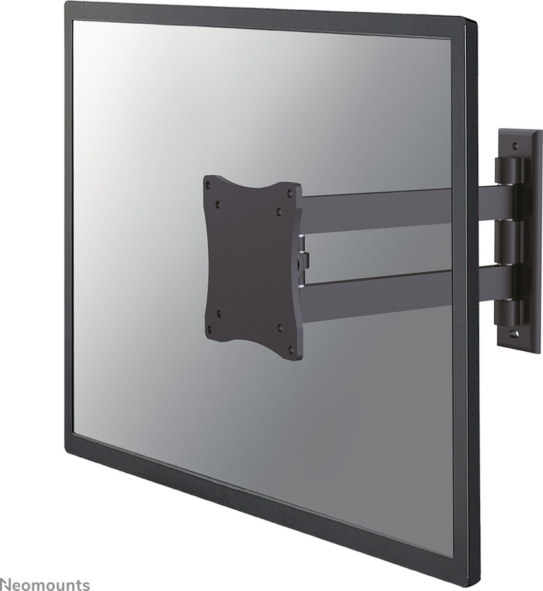 Neomounts FPMA-W820BLACK Support mural pour écran 25,4 cm (10) - 68,6 cm (27) inclinable, mobile, extensible