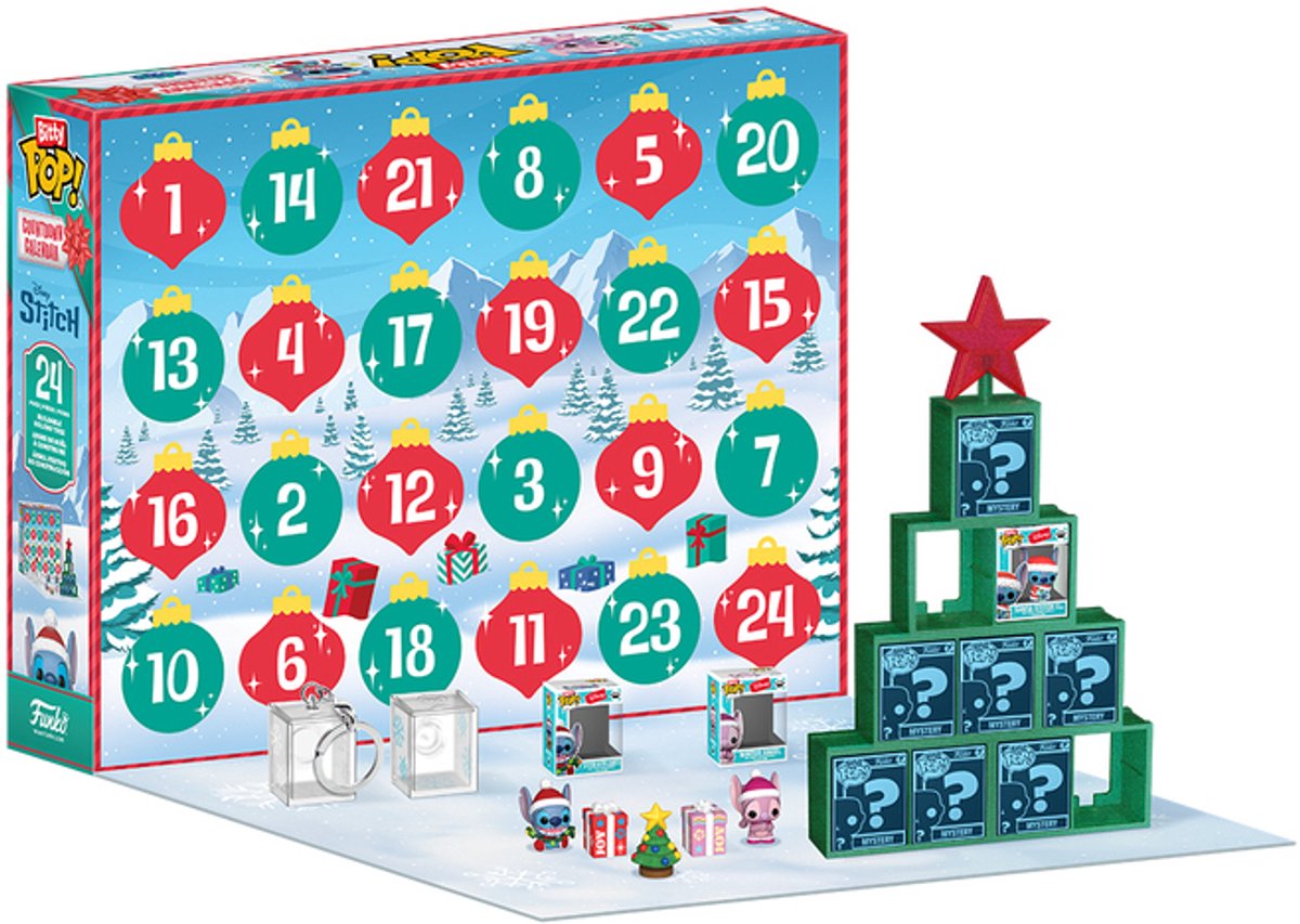 Funko! Bitty Countdown Calendar Stitch Holiday