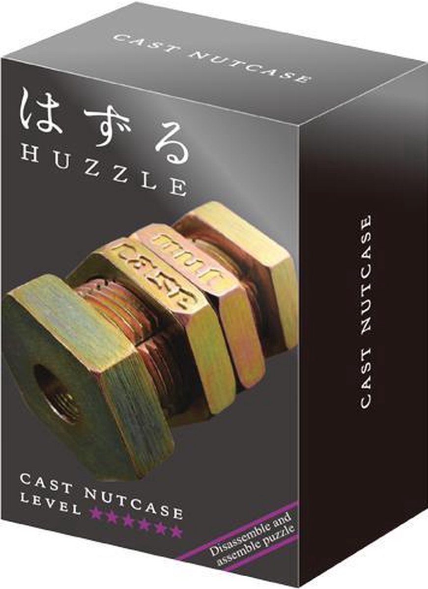 Eureka Huzzle Cast Brain Puzzle - Nutcase