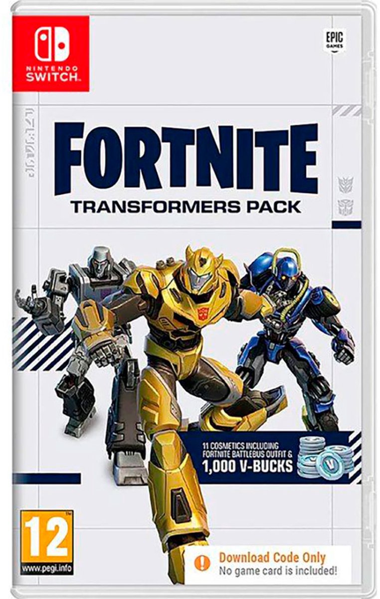 Fortnite: Transformers Pack (Code in a Box) - Nintendo Switch - Action