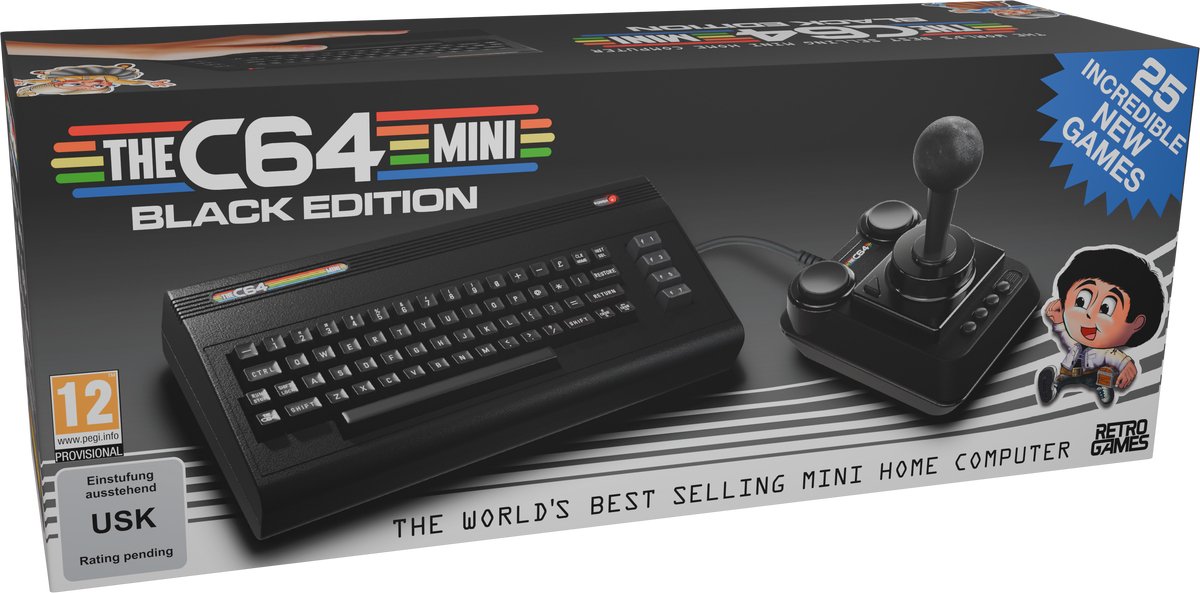 Retro Games THEC64 mini - Black Edition