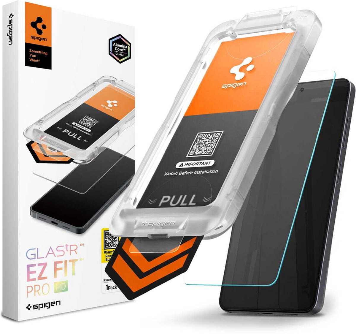 Spigen Glas.Tr Ez Fit Pro HD Tempered Glass for Samsung Galaxy S26