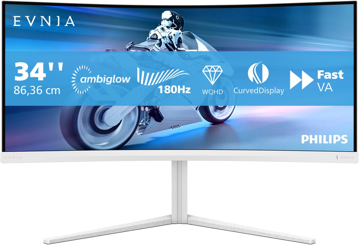34" Philips Evnia 5000 34M2C5501A - 3440x1400 - 180Hz - VA