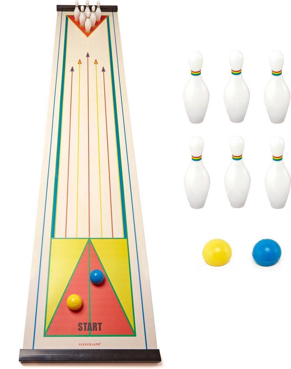 Kikkerland Tabletop Bowling