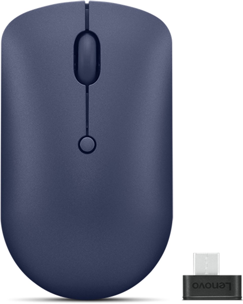 Lenovo 540 - Mus - Optisk - 4 knapper - Blå