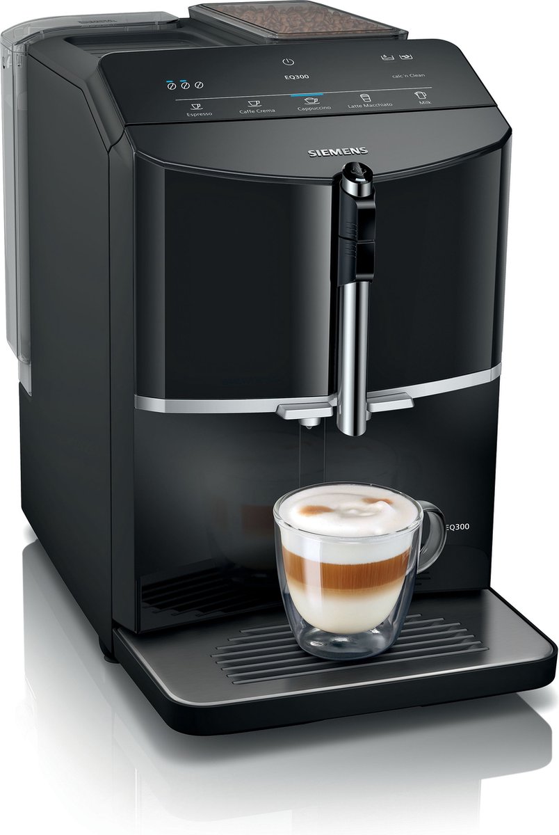 Siemens Hausgeräte Siemens SDA TF301E19 Machine espresso noir laqué