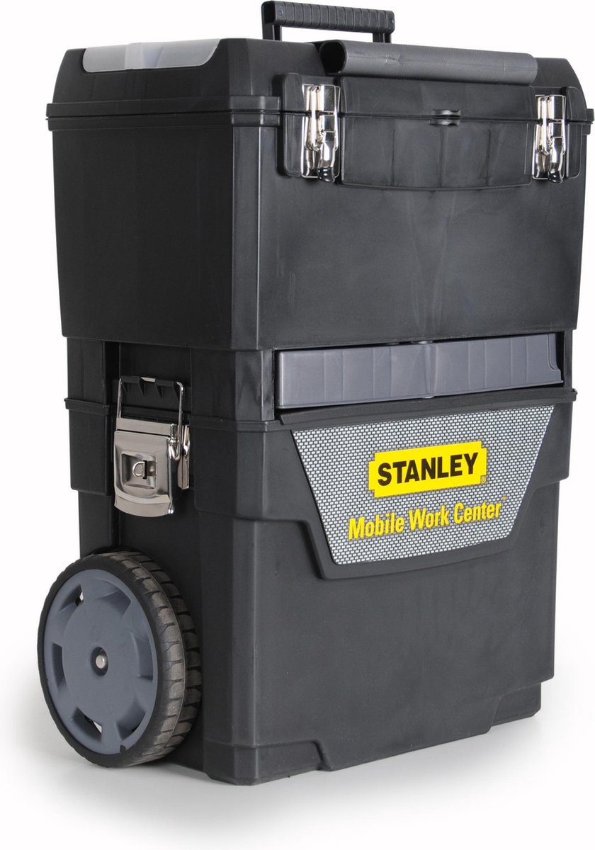 Valise à outils vide STANLEY 1-93-968 Stanley Mobile Work Centre - Koffer mit Rollen noir 1 pc(s)