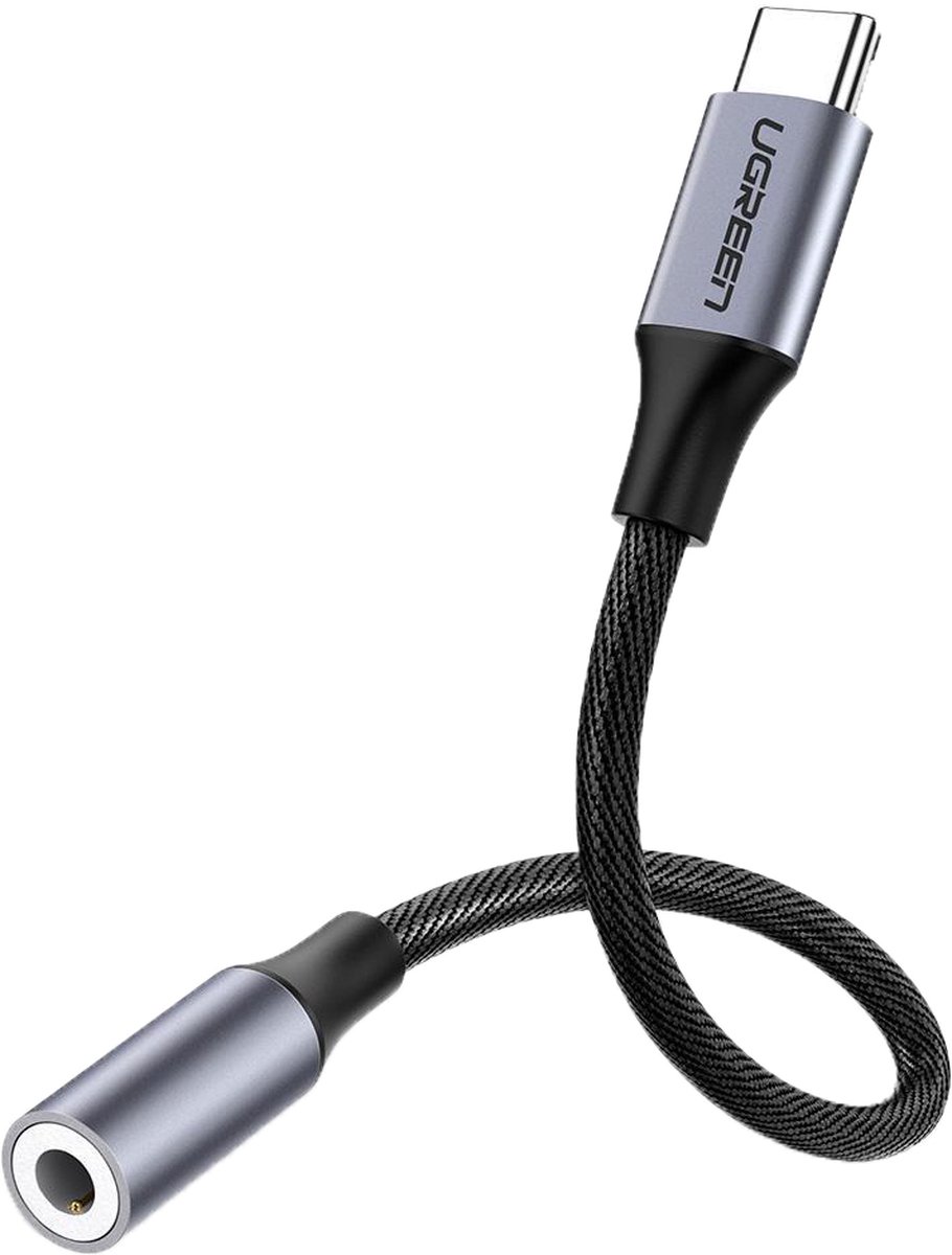 Tech-Protect UltraBoost USB-C Adapter / Mini Jack 3.5mm - Black