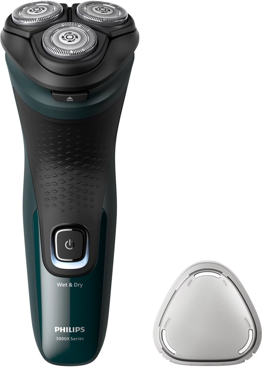 Philips Barbermaskine 3000X Series X3002 - shaver - dark forest green
