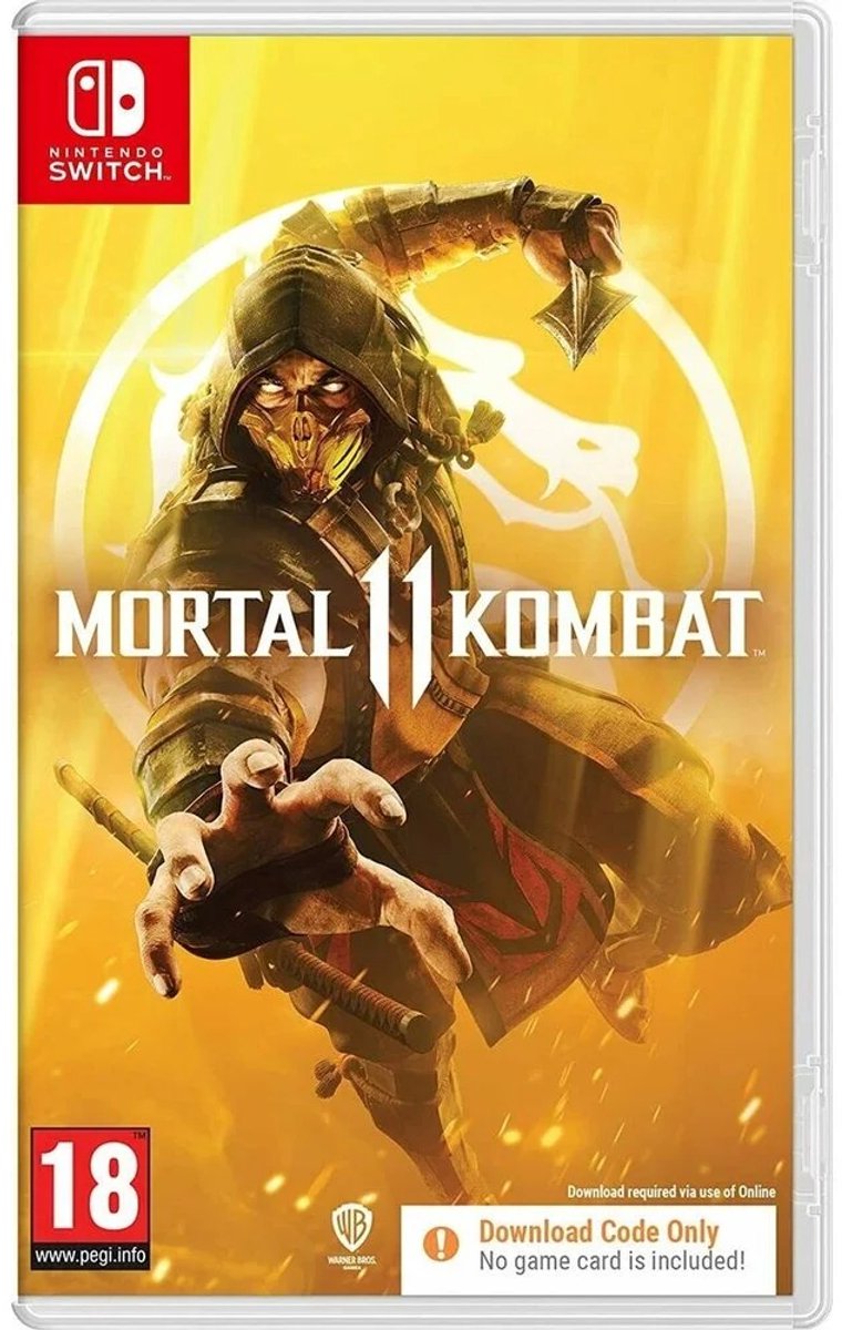 Mortal Kombat 11 (Code in a Box) - Nintendo Switch - Kamp