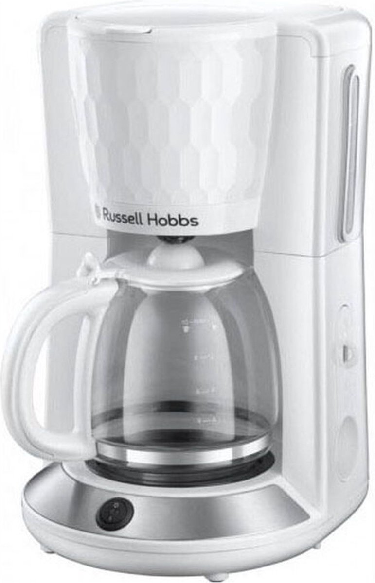 Russell Hobbs Honeycomb Coffee Maker White
